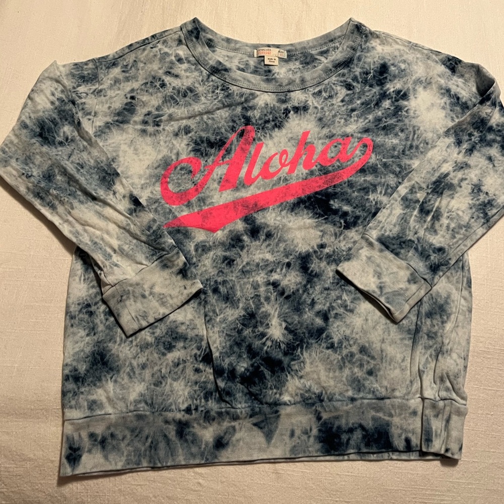 Crewcuts girls size 10 -3/4 length sleeve shirt 🏝️